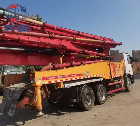 Durable Used Pump Truck for Efficient Material Handling Solutions 8X4 6X4 4144