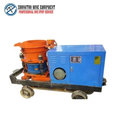 Construction Engineering Slope Support Concrete Shotcrete Pump