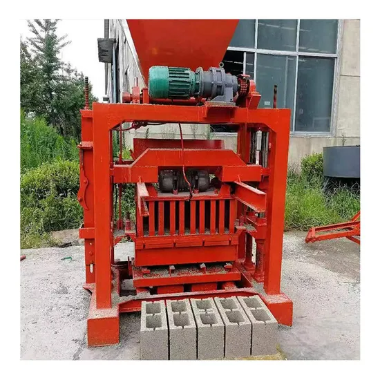 Mixer Machine with Roll Forming Hollow Block Making Equipment for Cement Brick Production