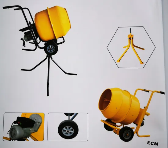 Construction Portable Electric Mini Cement Concrete Mixer