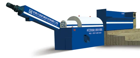 Efficient Concrete Sand and Stone Washing Separator Machine