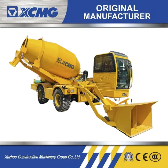 XCMG Manufacture Slm3500 3.5m3 Self Loading Mobile Concrete Mixer