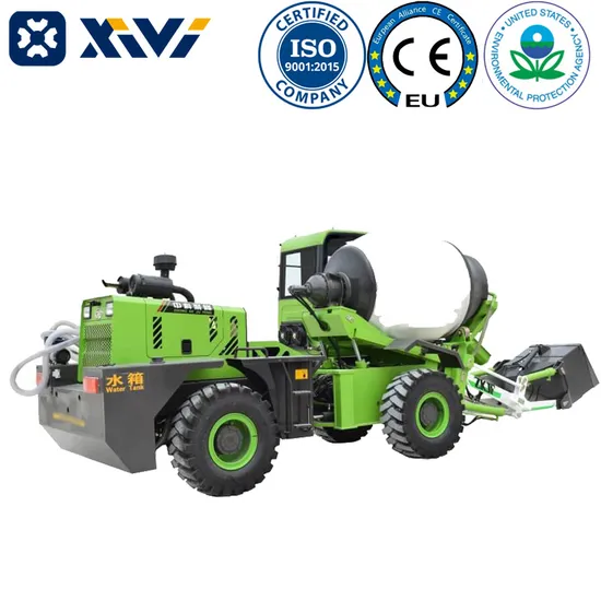 Xvm4 1.2 Cubic Meters Self Loading Concrete Truck Mixer