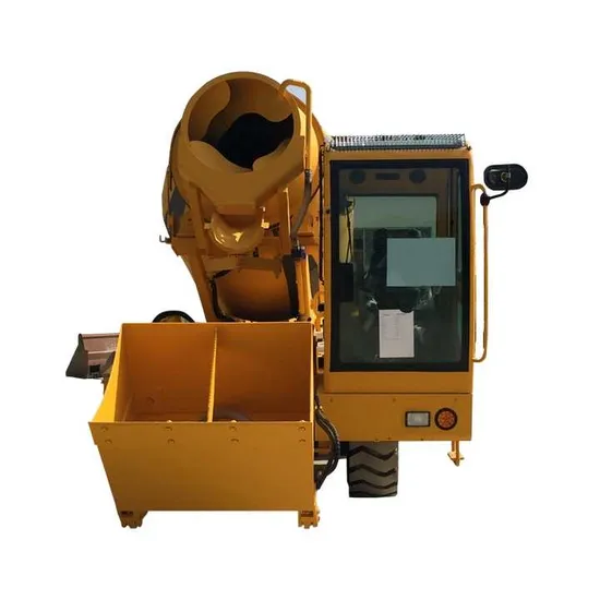4.0m3 Output Mobile Shovel Loading Concrete Mixer Beton Mixer Work as a Mobile Concrete Batching Plant