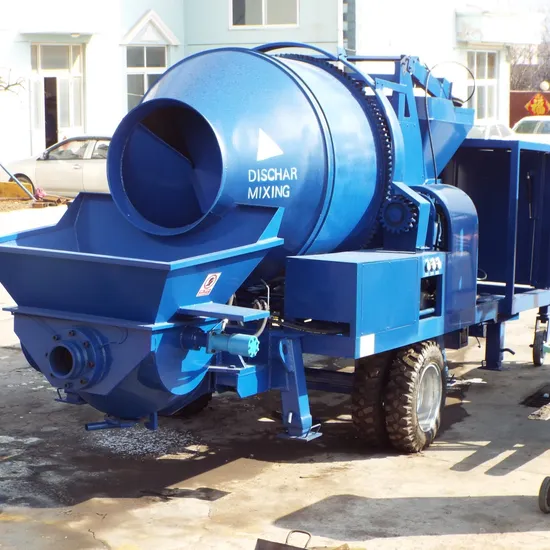 Diesel Concrete Mixer Pump 40m3/H Capacity with High Quality Engine