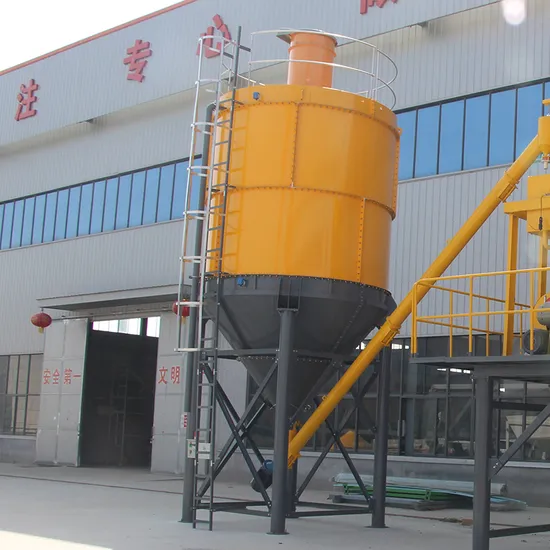 Sealed Fly Ash Cement Powder Silo 150t Cement Silo