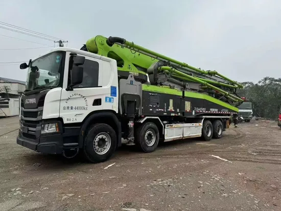 Second Hand Concrete Pump Construction Concrete Transfer Pumping Truck 2021 Concrete Machinery 63m Used Concrete Pump Truck
