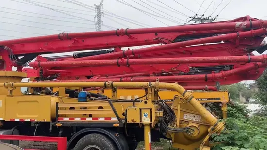 Affordable Heavy-Duty Sanny 30m Reach Diesel Concrete Pump Truck used
