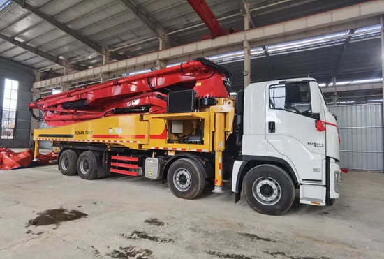Second-Hand 52m Truck Mounted Concrete Pump for Sale