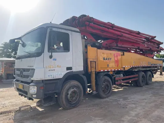Affordable Used Sanny 56m Diesel Concrete Pump Truck for Sale
