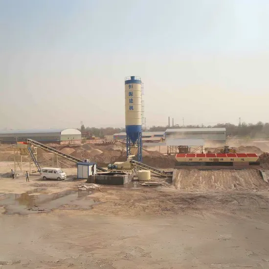 Road Construction Stabilized Soil Mixing Plant Mobile Wbz300/400/500 Mobile Stabilized Soil Mixing Station