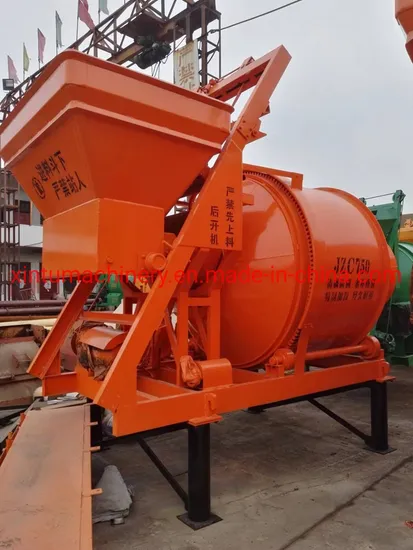 Factory Supply Concrete Mixer 500 Litre 0.50 Cubic Meter Jzc500 Diesel Engine