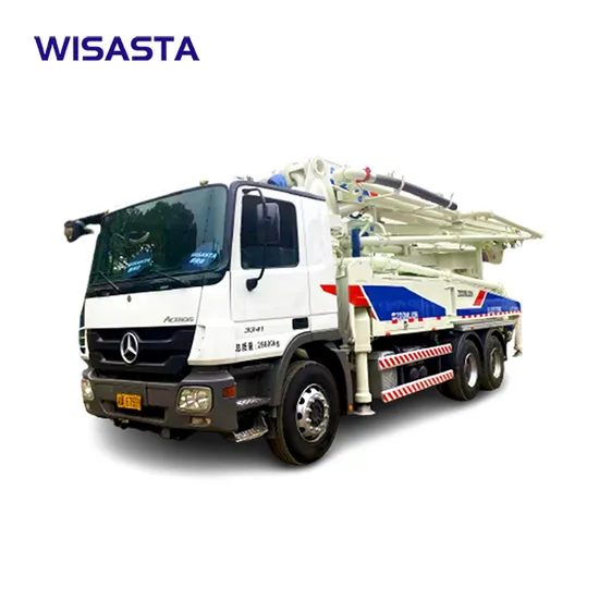 Used China Zoomlion Cifa 37m 38m 48m Truck Mounted Concrete Boom Pump Truck Near Me Price for Sale