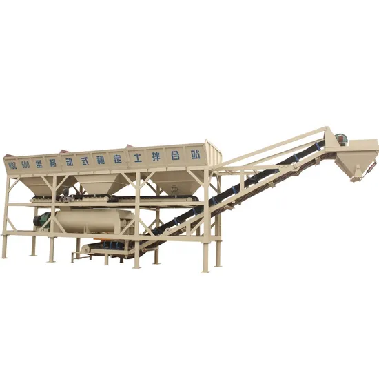 Full Automatic Mobile 300 500 Stabilized Soil Mixing Plant Continuous Mix Batch Type Stable Soil Plant