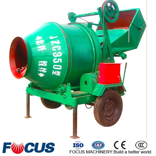 Jzc Series Concrete Mix Plant Sand and Cement Mixer