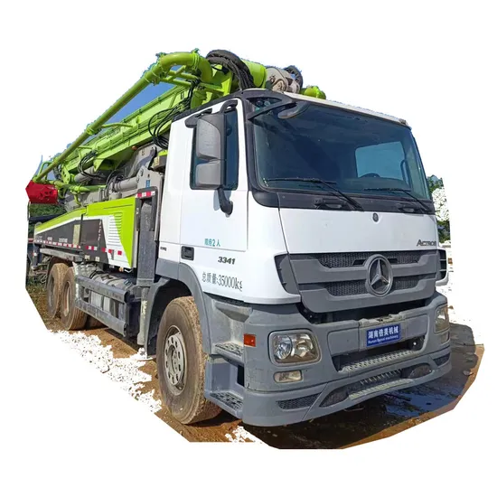 Refurbished Stock Sanny Zoommlion 56m Truck Mounted Concrete Line Pump