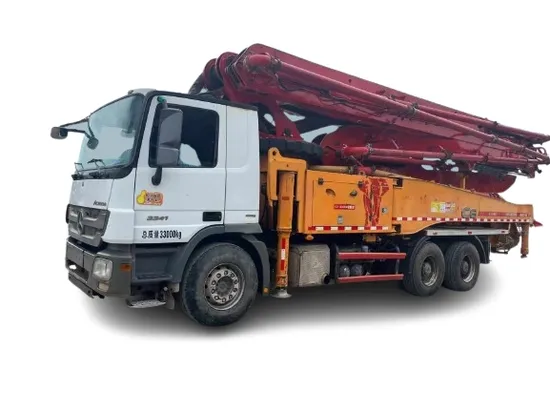 2014 Second Hand Concrete Machinery Wireless Remote Control Concrete Machinery Construction Equipment 49m Used Concrete Pump Trucks
