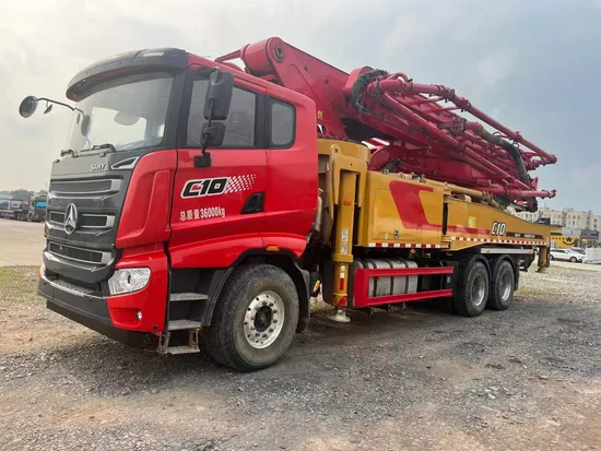 Sani 2021 Second Hand Concrete Machinery on Sani Truck Wireless Remote Control Concrete Machinery Construction Equipment 51m Used Concrete Pump Trucks