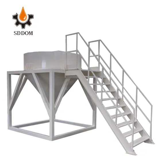 Professional Material Handing System 3t 4t Big Bag Silo with Butterfly Valve
