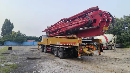 Mobile Hydraulic Pump Used Concrete Industry Equipment Heavy Truck Mounted Concrete Pump