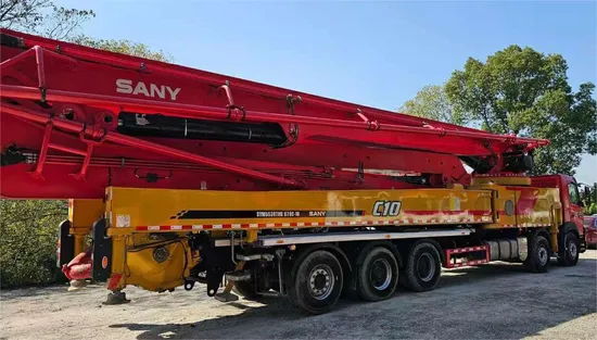 Second Hand Concrete Pump Construction Concrete Transfer Pumping Truck 2021 Concrete Machinery 67m Used Concrete Pump Truck