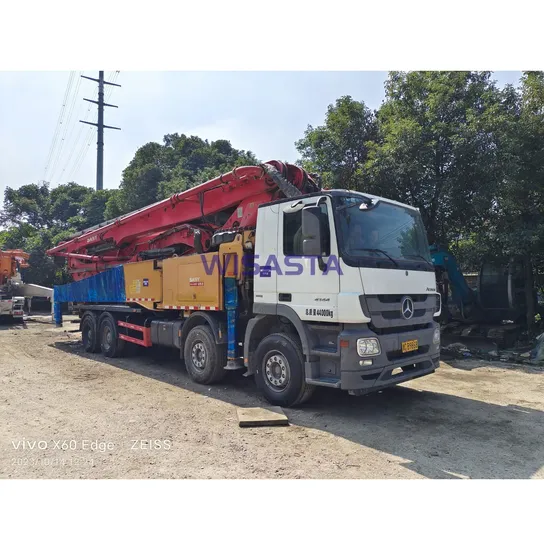 2019 Year Remote Control San Y 56m Cement Rexroth Hydraulic Pump for Used Truck Mounted Concrete Pump Truck for Sale