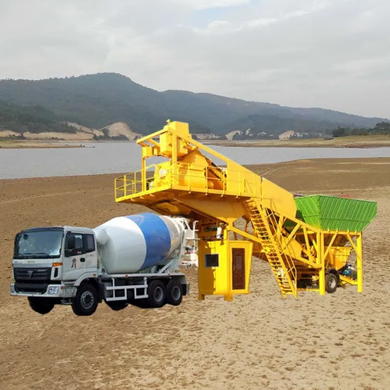 Car Mixer Concrete Batching Plant Ready Mix Concrete Plant