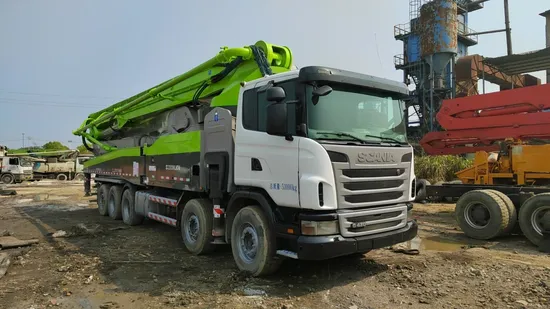 2014 Zoomlion 63m Concrete Pump on Scana 10*4 Truck Renovated Condition