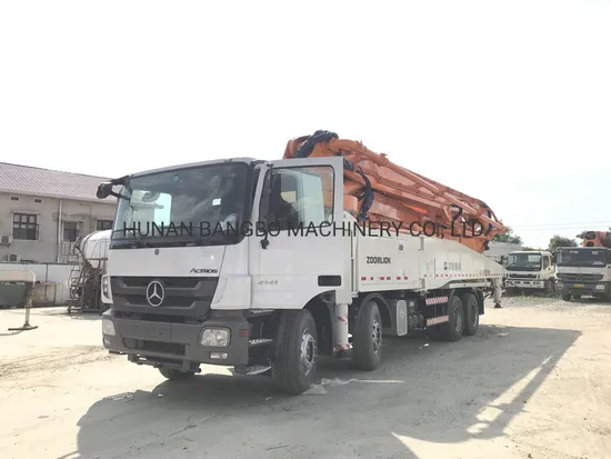4 Alex Benz Renew Beton Pump 2013 Year Zoomlion Concrete Pump Truck