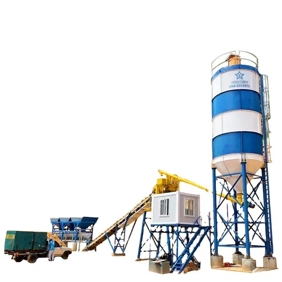 2024 Hzs50 Concrete Mixer Plant-50 Cubic/Hour, Self-Loading, Auto Control, Stationary Concrete Mixing Batching Plant