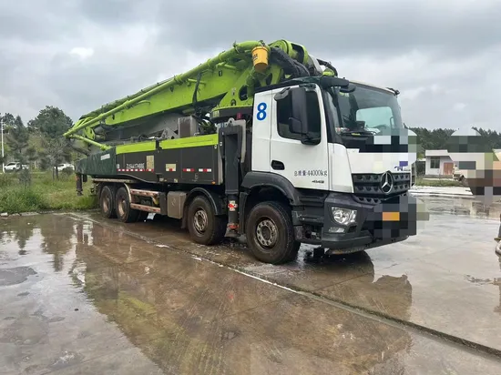 Construction Machinery Concrete Equipment Zoomlion 59m Concrete Placing Boom Beton Pump Machine Used Concrete Pump Truck