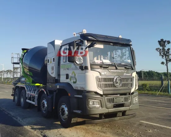 M3000s Chassis Zoomlion Shacman Small Concrete Mixer Trucks EV Engine