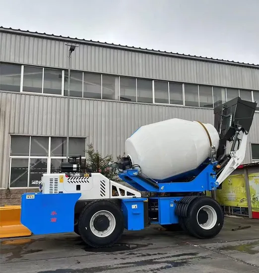 Concrete Mixer Truck with Self-Loading Automatic Mixing