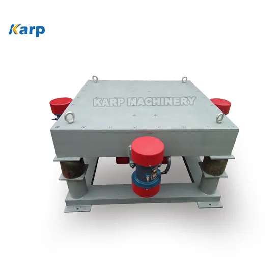 High Efficiency Vibrating Shaking Table for Concrete