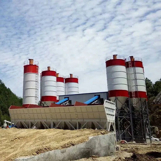 Factory Suppliers Customization Concrete Batching and Mixing Plant Full Automatic Concrete Mixing Station