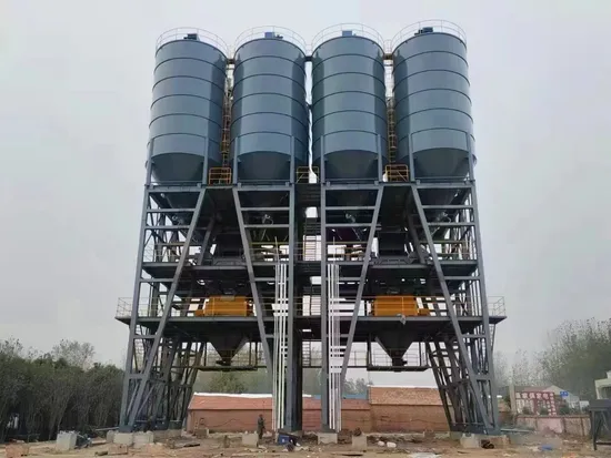 Advanced Mixing Plant, Batching Plant, Concrete, with Durable Equipment for Builders