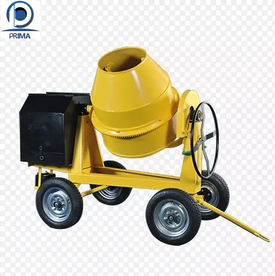 Concrete Mixer with Two Aggregate Hopper Cement Mixer