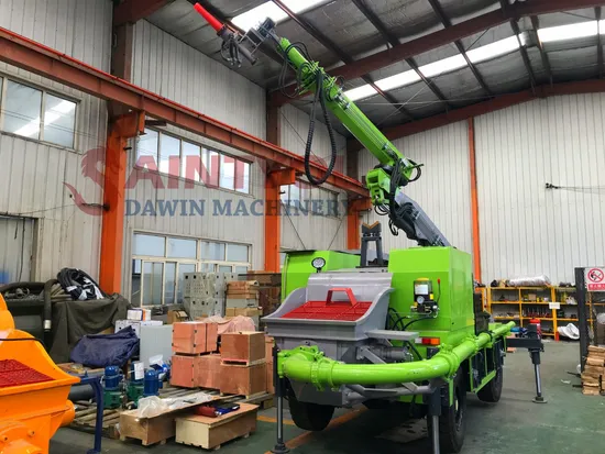 20m3/Hr Flexibly Robot Wet Concrete Sprayer