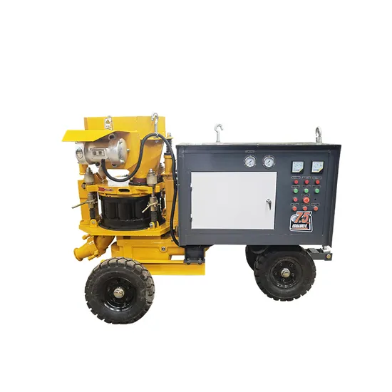 Hydropower Station Air Compressor for Concrete One Cement Plaster Spray Shotcrete Machine