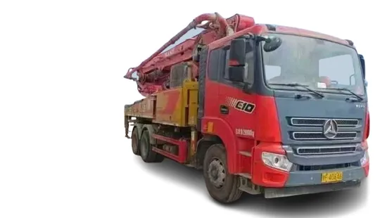 2021 43m Second Hand Concrete Pump Truck Construction Equipment Used Concrete Pump Truck
