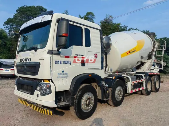 High-Performance HOWO 371 380 HP 6X4 Concrete Mixer Truck for Sale
