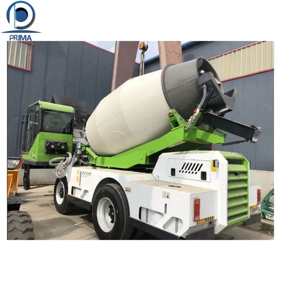 Self-Loading Concrete Mixer Self Loading Concrete Mixer Truck with Pump for Sale