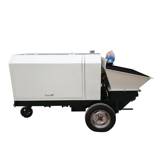 Concrete Pump Diesel and Electric Power Concrete Mixing Pump