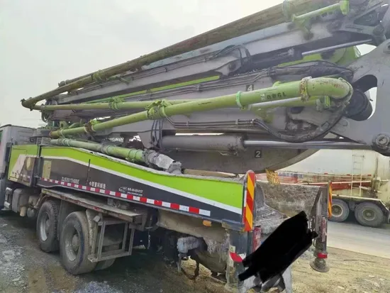 High - Performance Second - Hand Zoomlion 52m Pump Truck