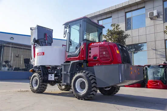 Mobile Portable Self Loading Mixing Mini Concrete Truck Mixer