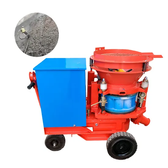 Concrete Spraying Dry Mix Shotcrete Machine for Slope Railway Basement
