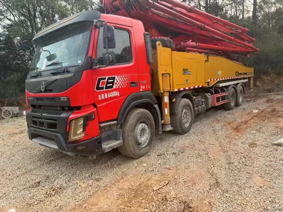 on Sale: 2019 Used Pump Concrete Truck Pump 56m Sy Volvo Chassis