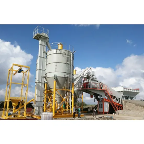 Batching Plant Concrete Discharge Hopper Concrete Mixing Station for Manufacturing Plant
