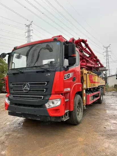 Sy 39 Meter Used Concrete Pump Truck Good Price in Good Condition