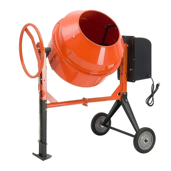 Compact 125L/130L Electric Mini Concrete Mixer